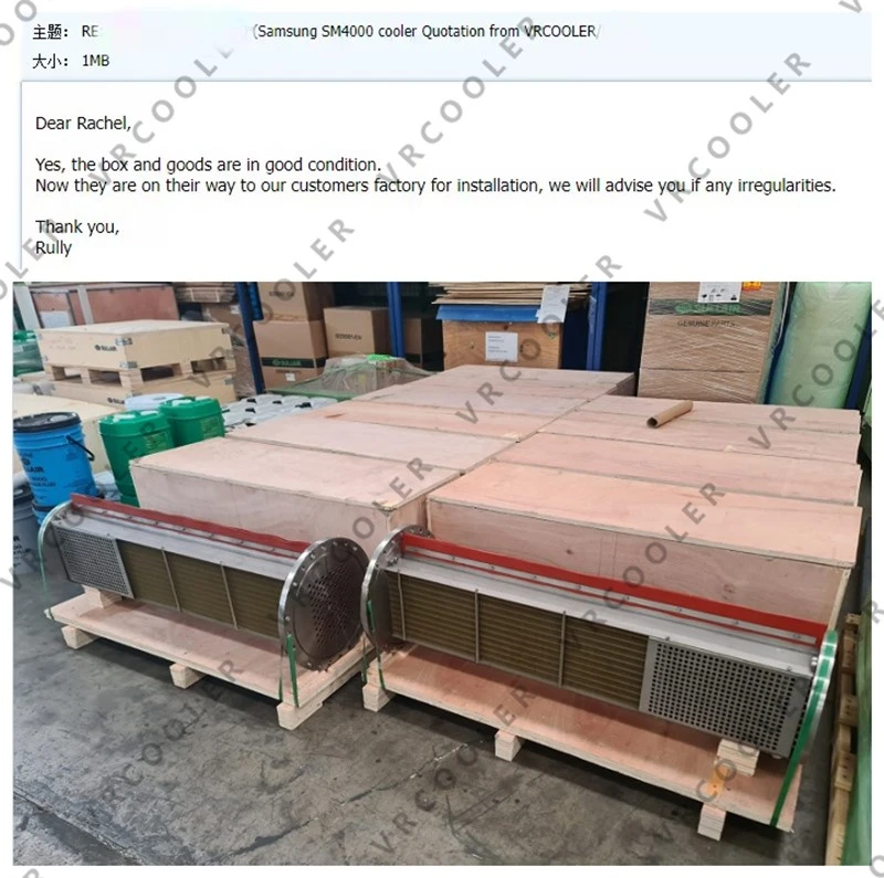 SM4000 Intercooler Comments SM4000 Intercooler Comments