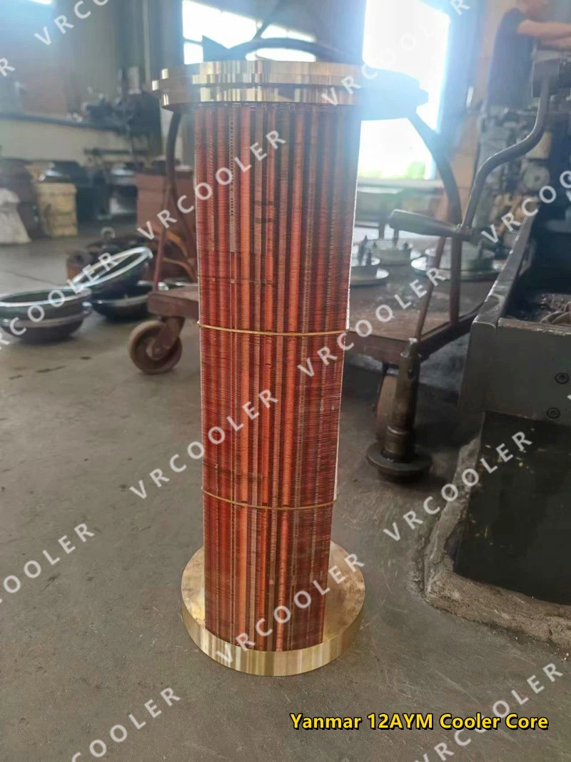 Yanmar 12AYM AfterCooler Core Yanmar 12AYM AfterCooler Core