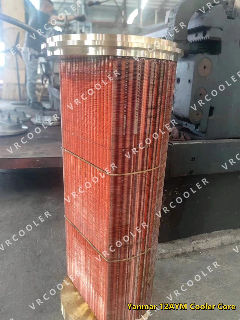 Yanmar 12AYM AfterCooler Core Yanmar 12AYM AfterCooler Core