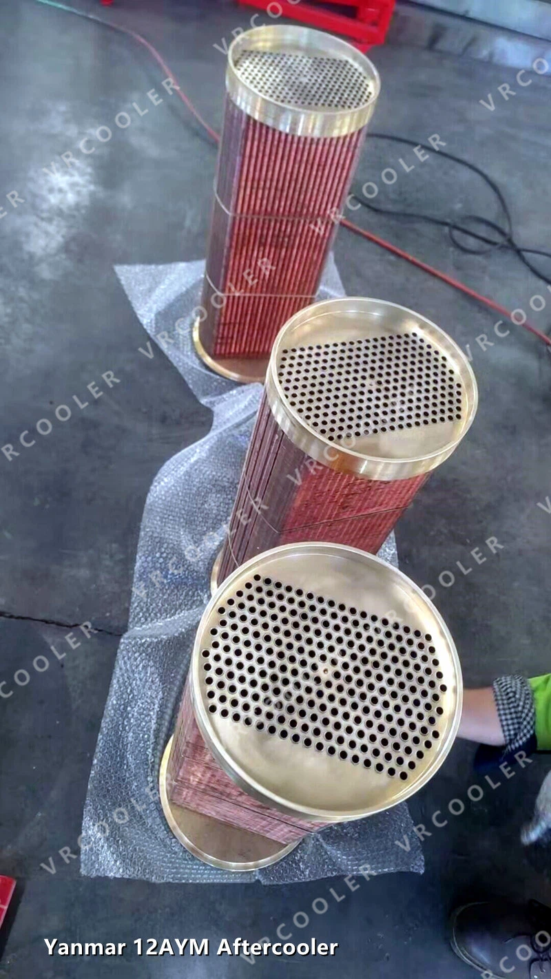 Yanmar 12AYM AfterCooler Core Yanmar 12AYM AfterCooler Core