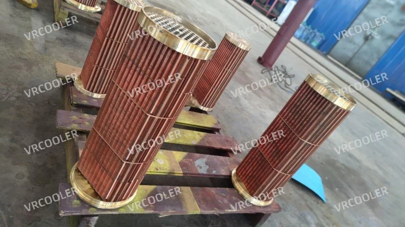 Copper Tube Aftercooler Core for YANMAR 6EY17W Copper Tube Aftercooler Core for YANMAR 6EY17W